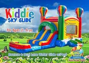 Toddler Bouncy Water Slide