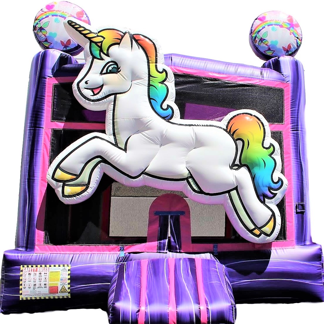 Unicorn 3D Bounce House