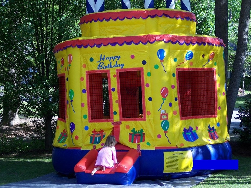 Birthday Cake Bounce House Kids Birthday Party Inflatables Columbia