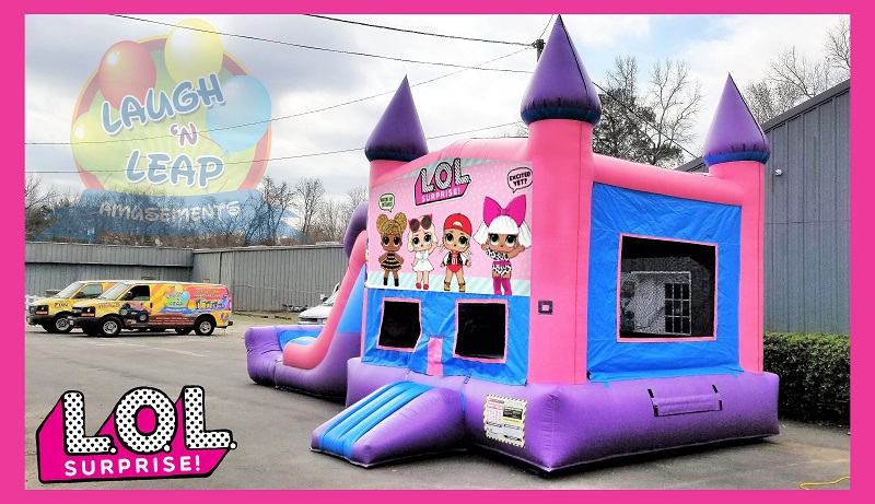 lol doll jumping castle