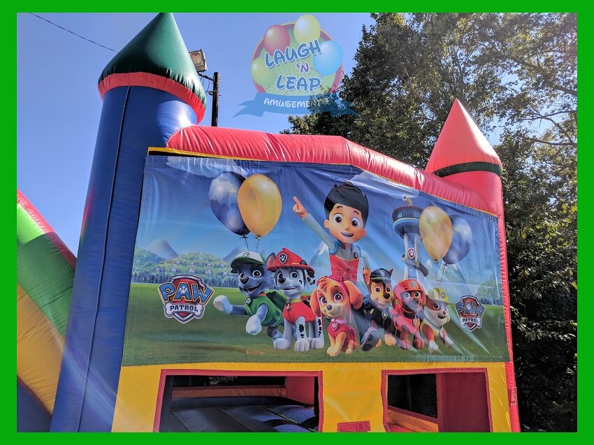 paw patrol slip and slide