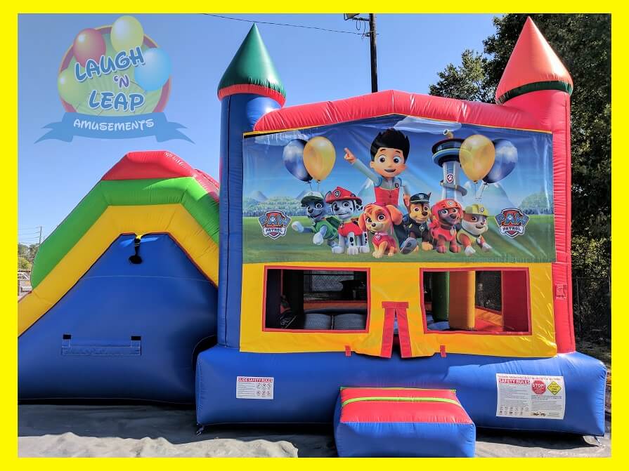 paw patrol slip and slide