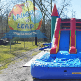 Bounce House Dual Water Slide