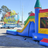 Bounce House Dual Water Slide
