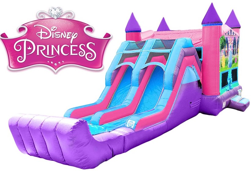 Princess Bounce House & Slide - Dry