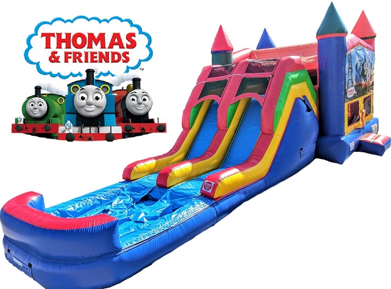 Thomas the Train Bounce House & Double Slide Combo