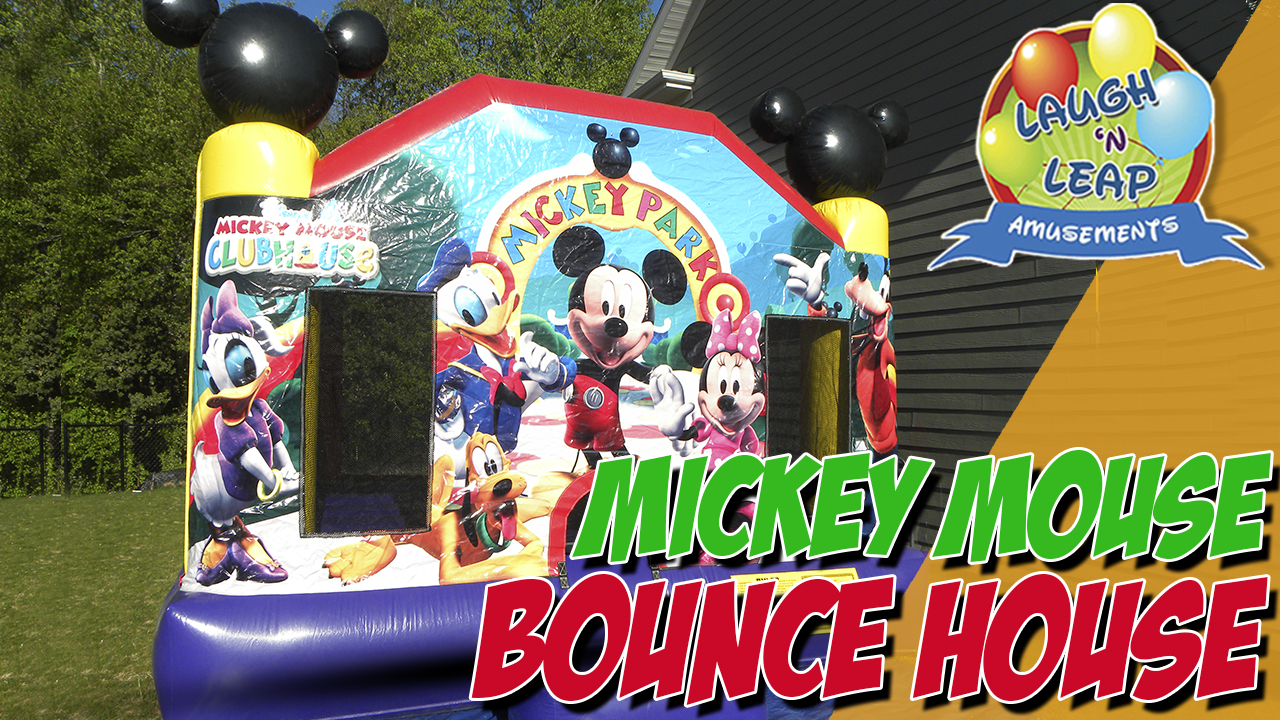 Mickey Mouse Clubhouse Obstacle Course Game - Carnival Games