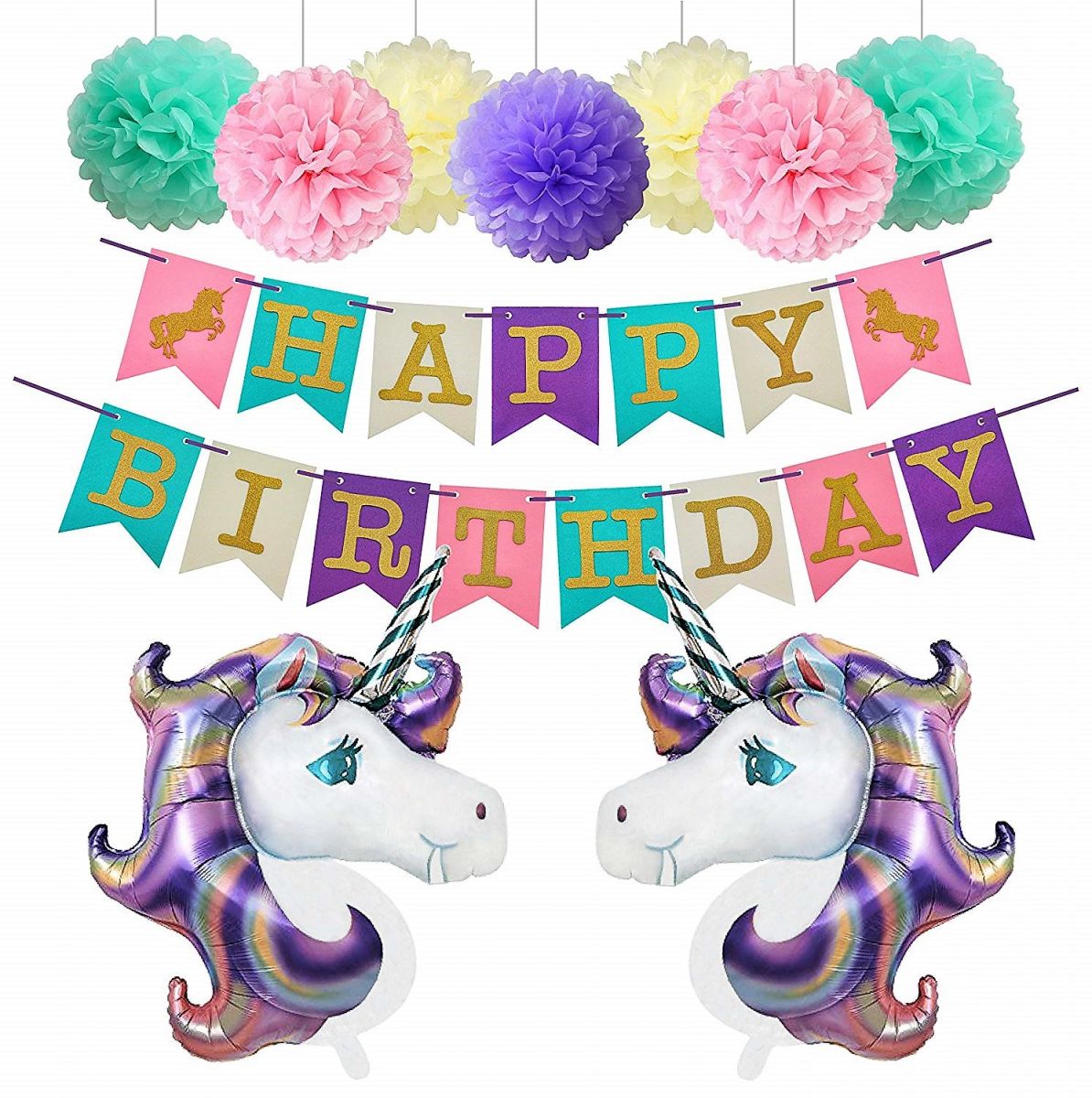 Unicorn Theme Birthday Party